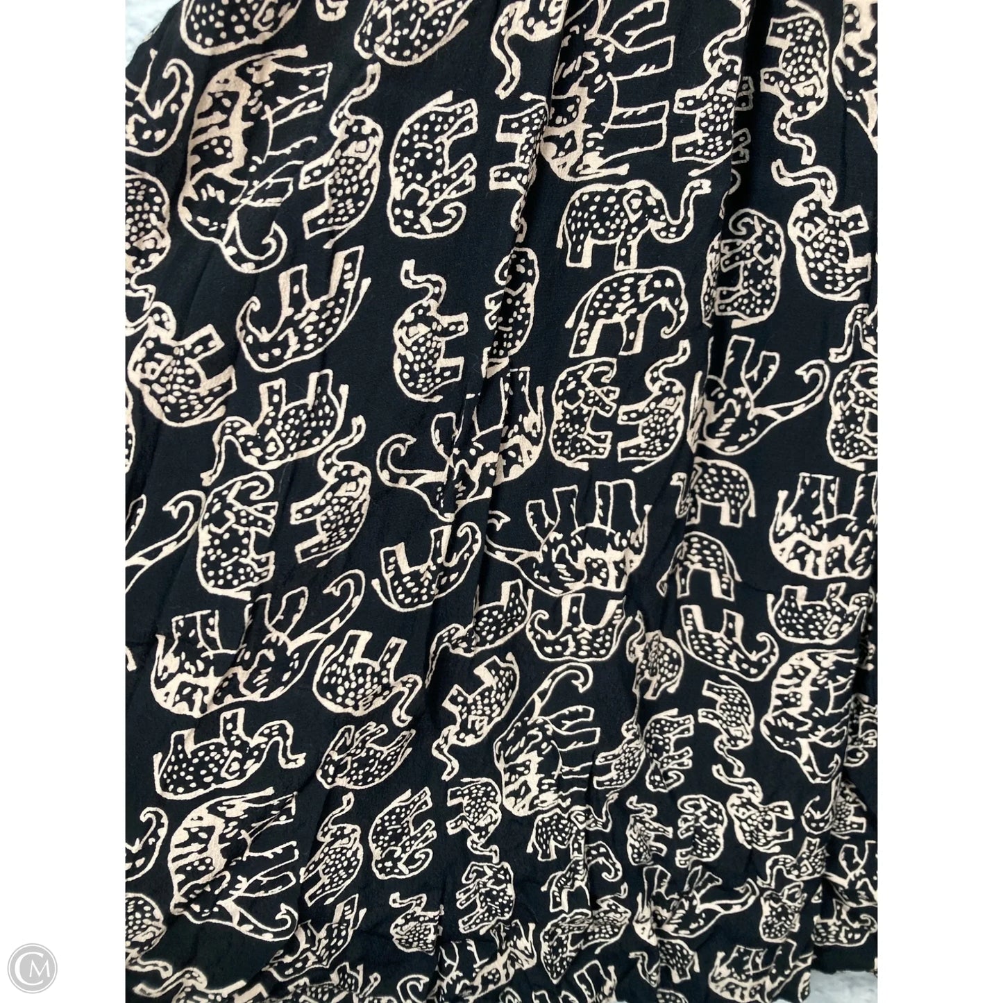 Dress Casual Short By Maeve In Black & Brown, Size: L