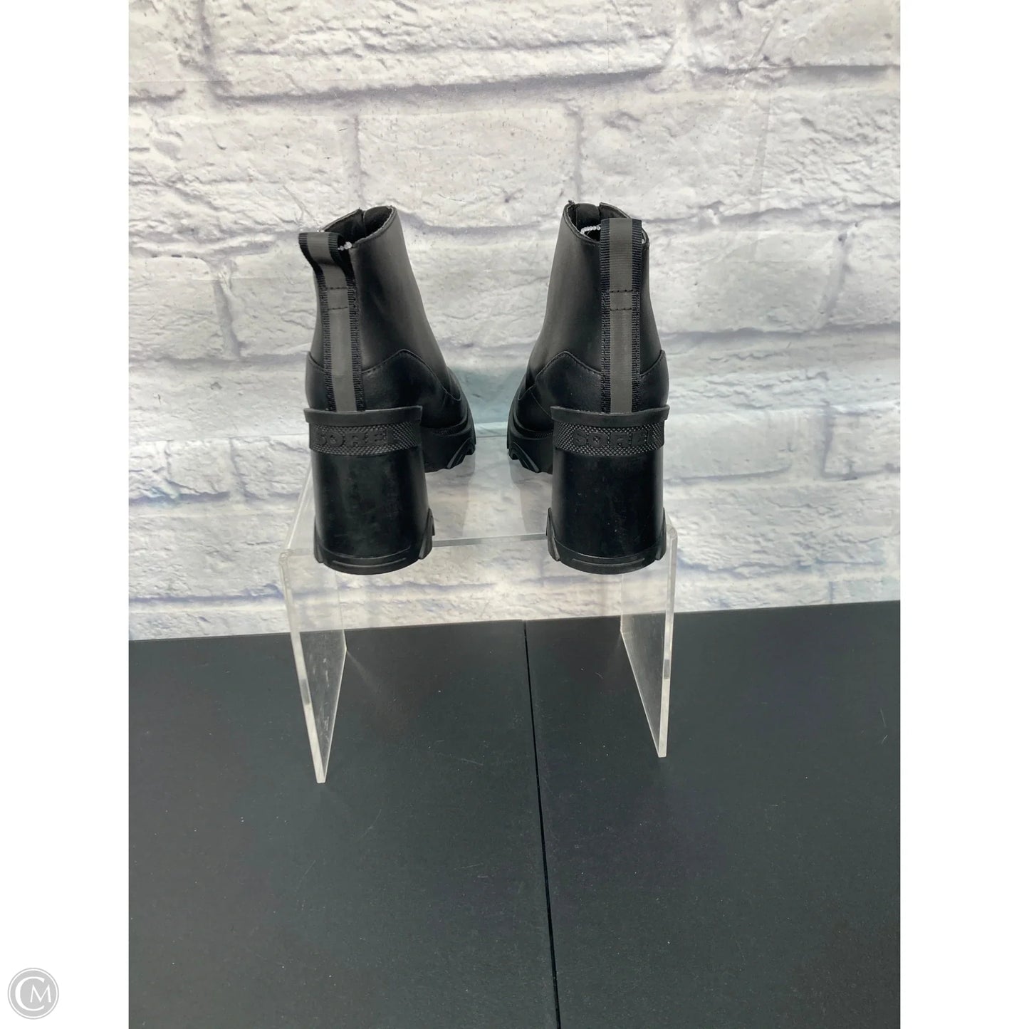 Boots Ankle Heels By Sorel In Black, Size: 8