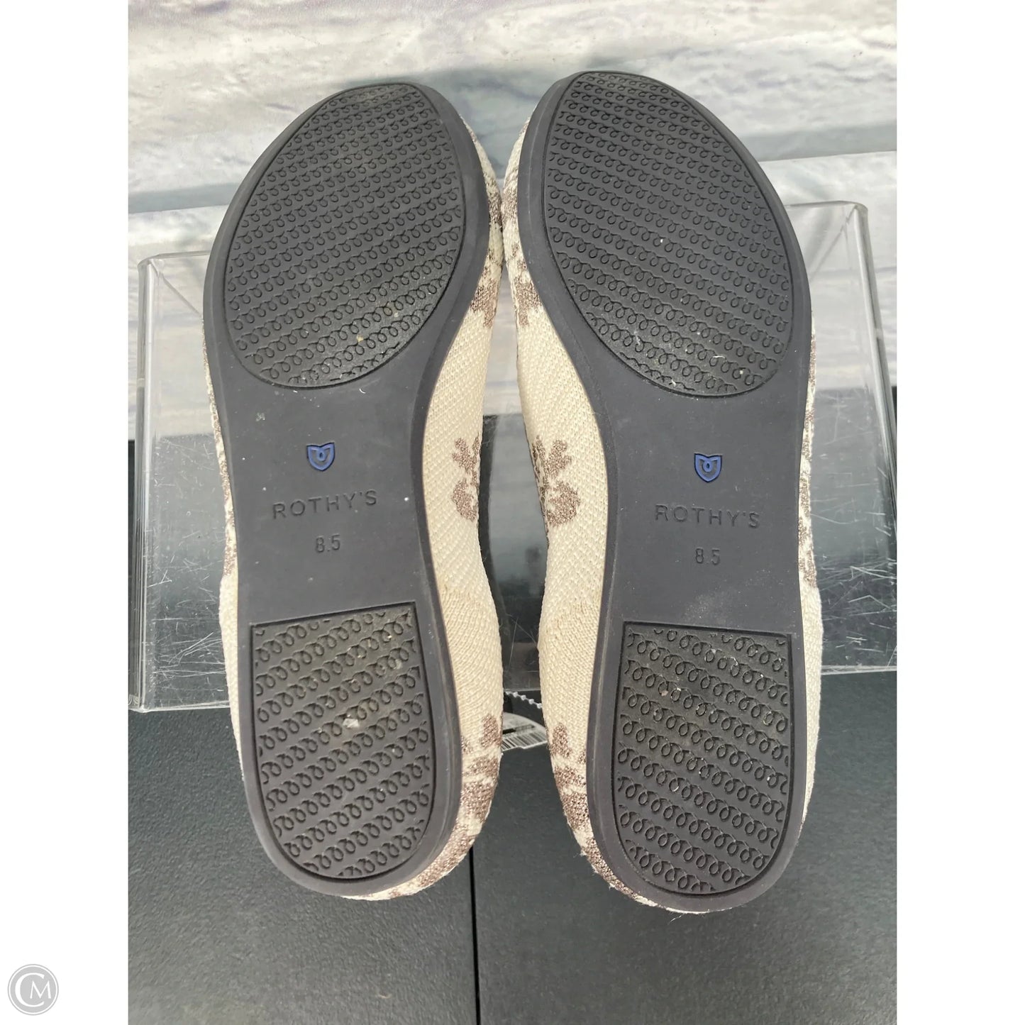 Shoes Flats By Rothys In Cream, Size: 8.5