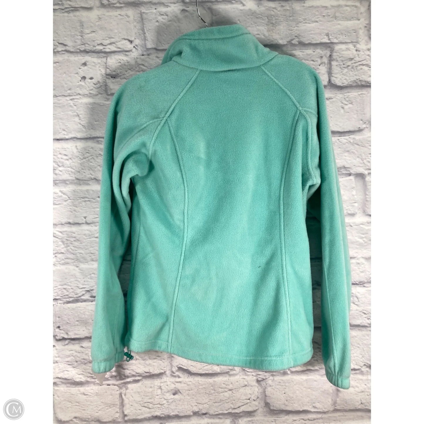 Jacket Fleece By Columbia In Teal, Size: S