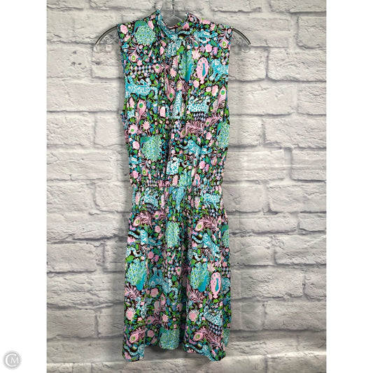 Dress Designer By Lilly Pulitzer In Blue & Pink, Size: S