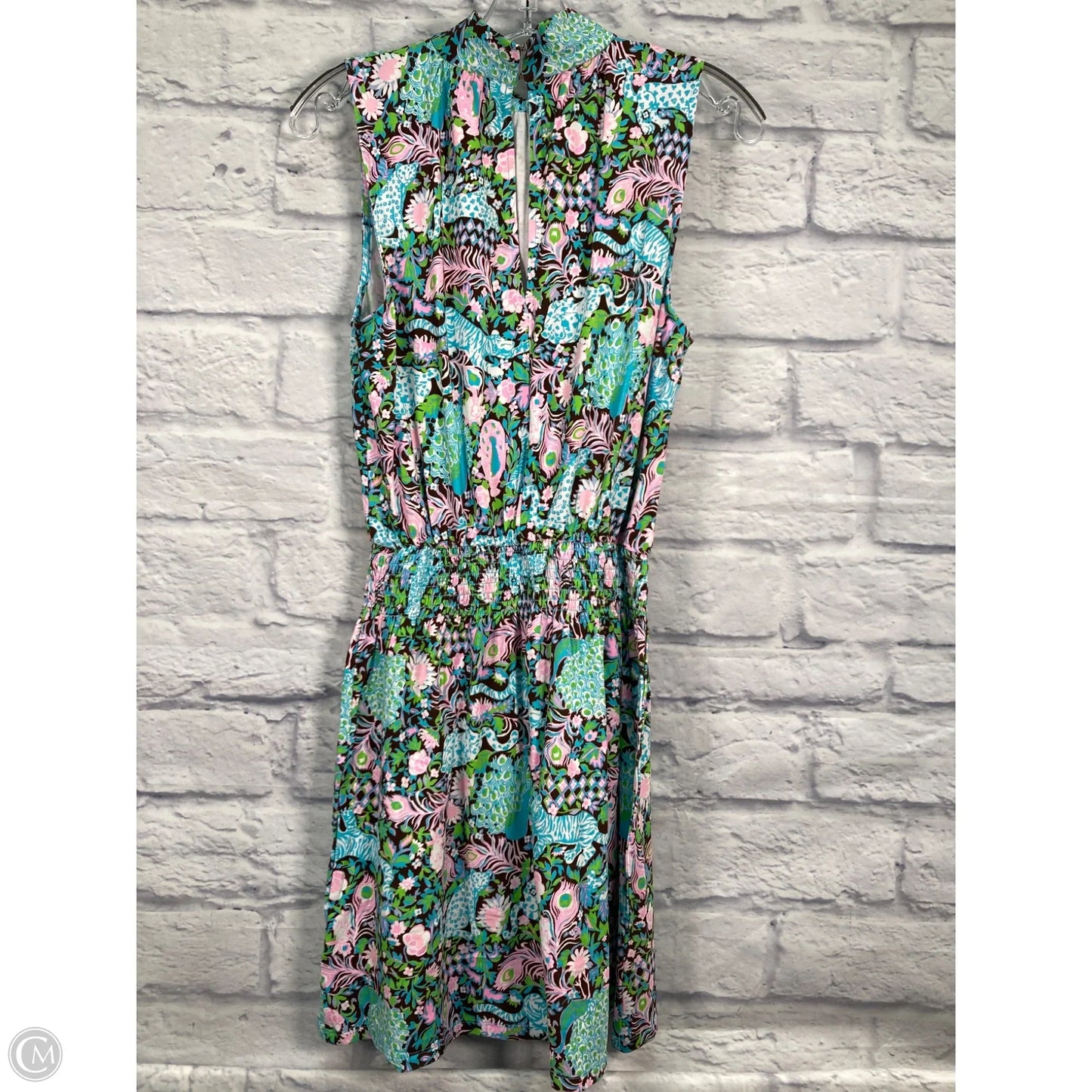 Dress Designer By Lilly Pulitzer In Blue & Pink, Size: S