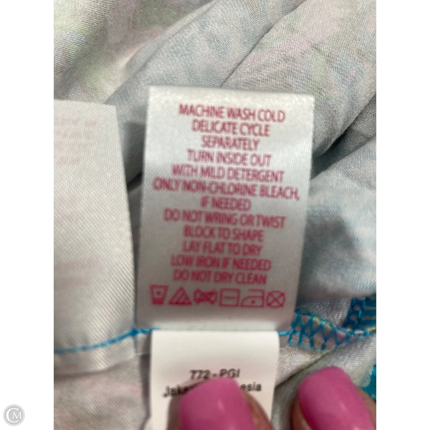 Shorts Designer By Lilly Pulitzer In Blue & Pink, Size: S