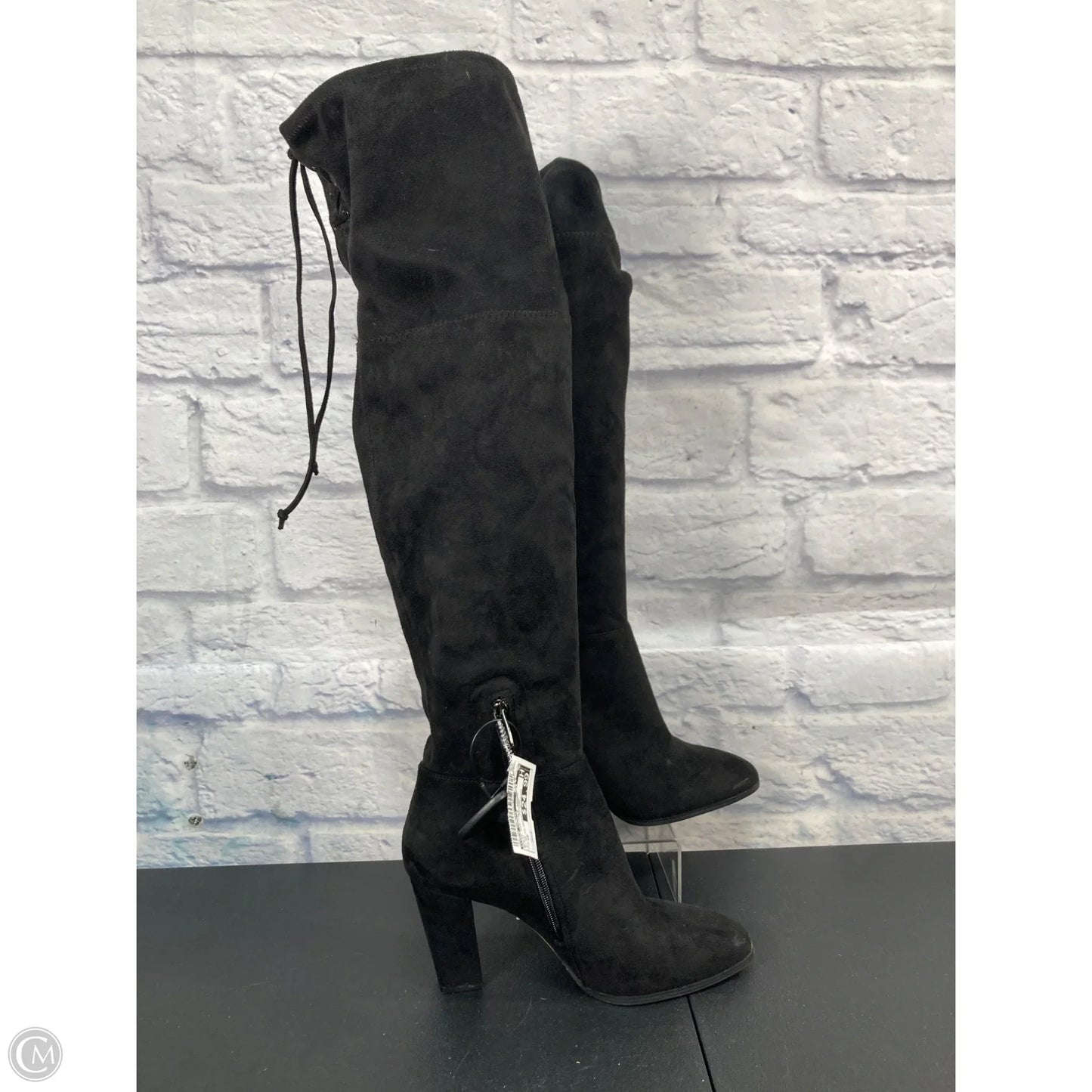 Boots Mid-calf Heels By Vince Camuto In Black, Size: 10
