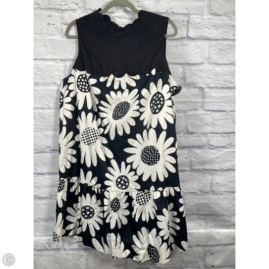 Dress Designer By Victoria Beckham In Black & White, Size: 1x