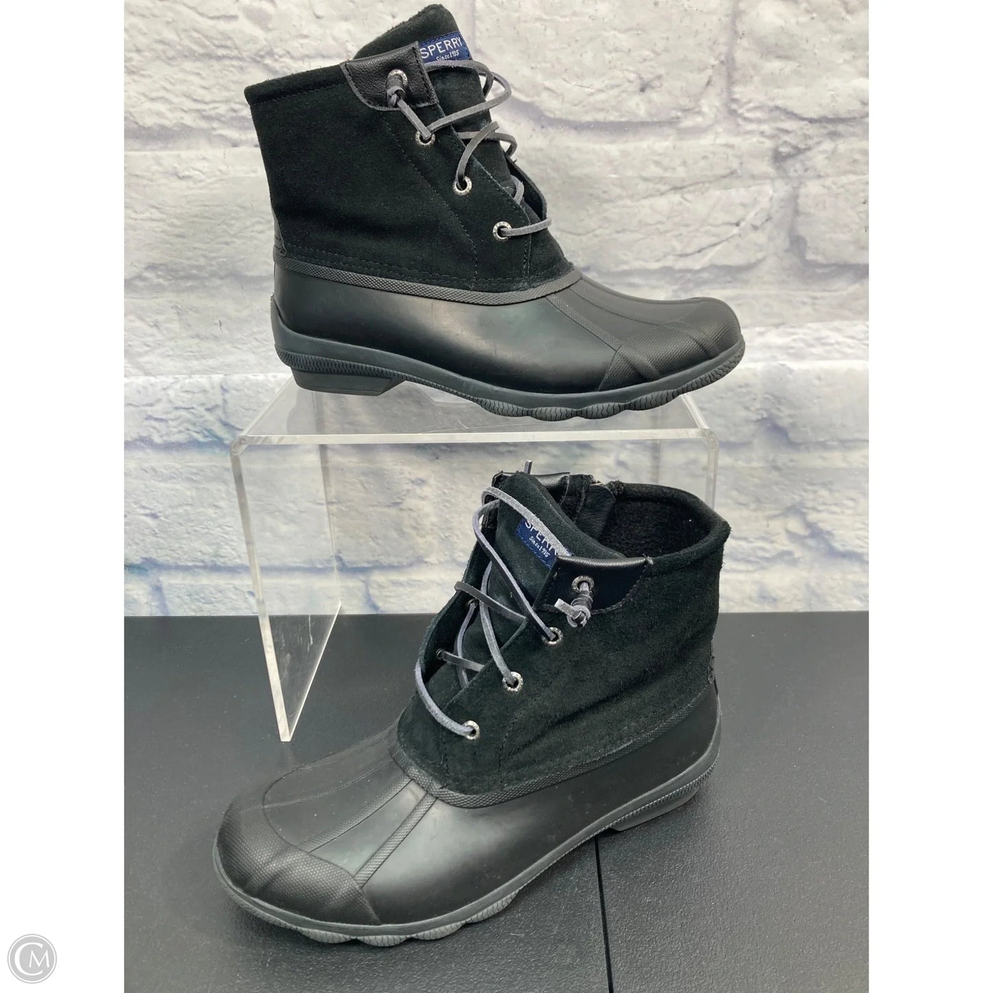 Boots Rain By Sperry In Black, Size: 8