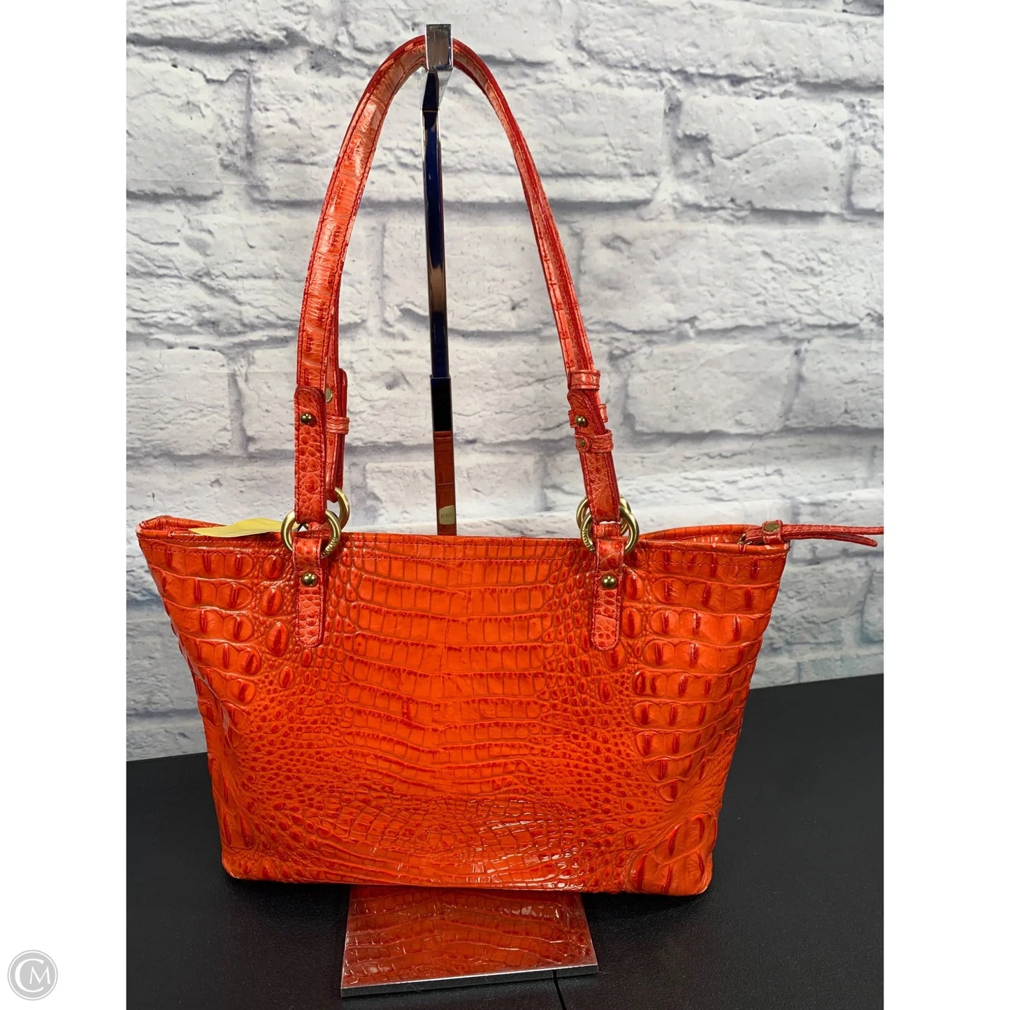 Handbag Designer By Brahmin, Size: Large