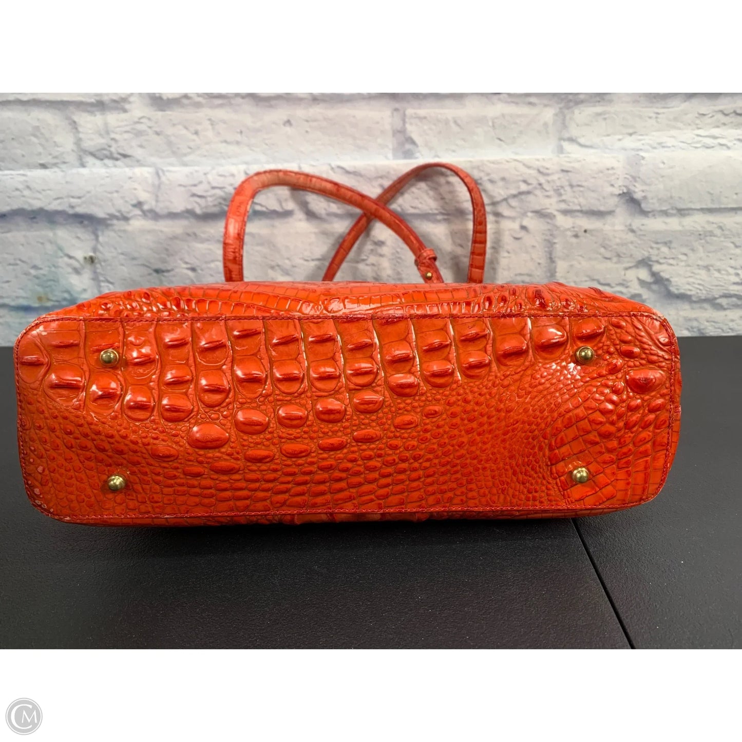 Handbag Designer By Brahmin, Size: Large