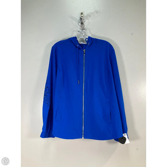 Jacket Other By Chicos In Blue, Size: Xl