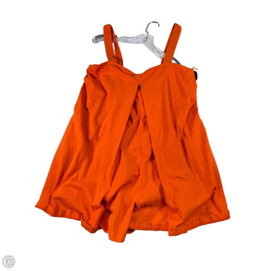 Romper By Free People In Orange, Size: Xl
