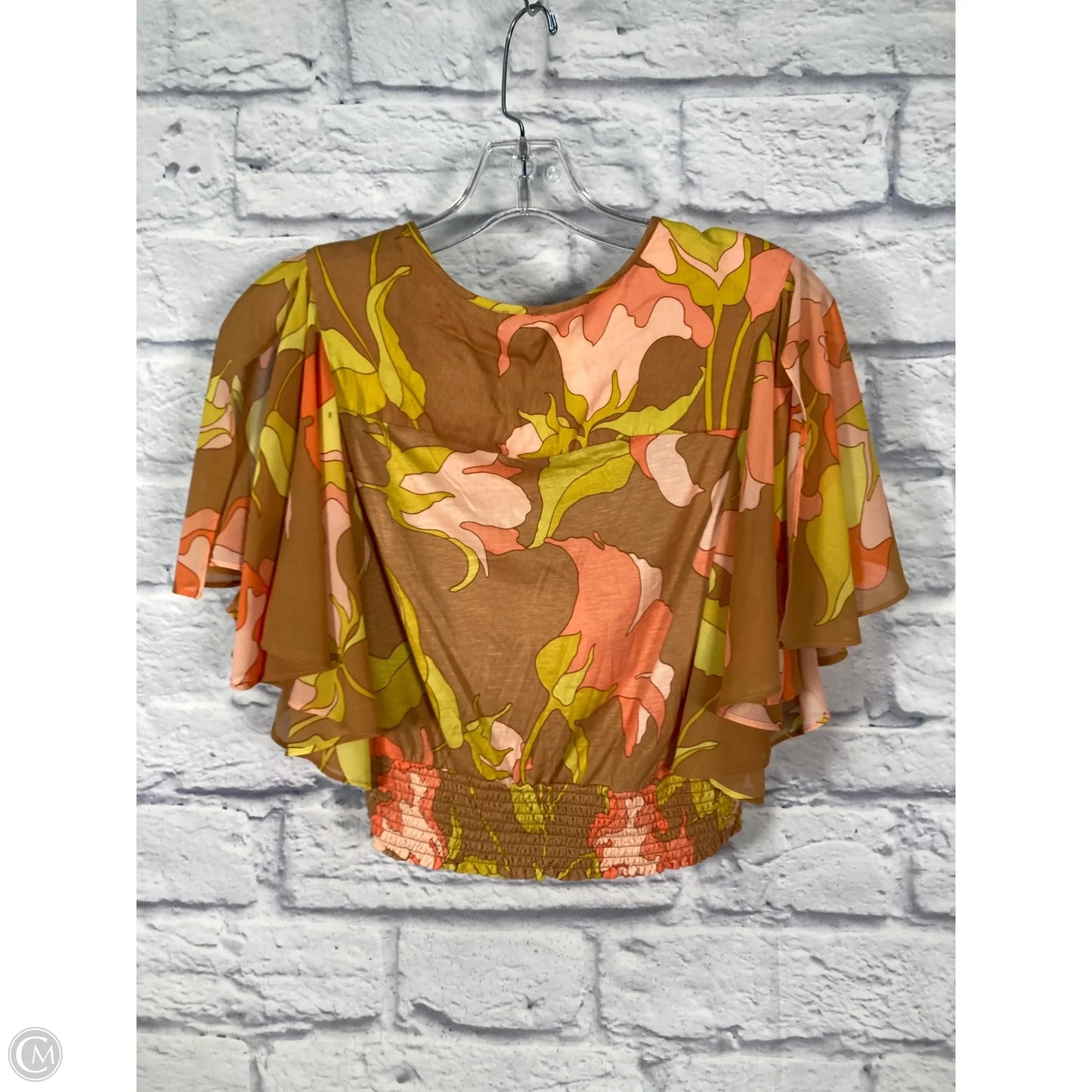 Top Short Sleeve By Tiny In Yellow, Size: Xxs