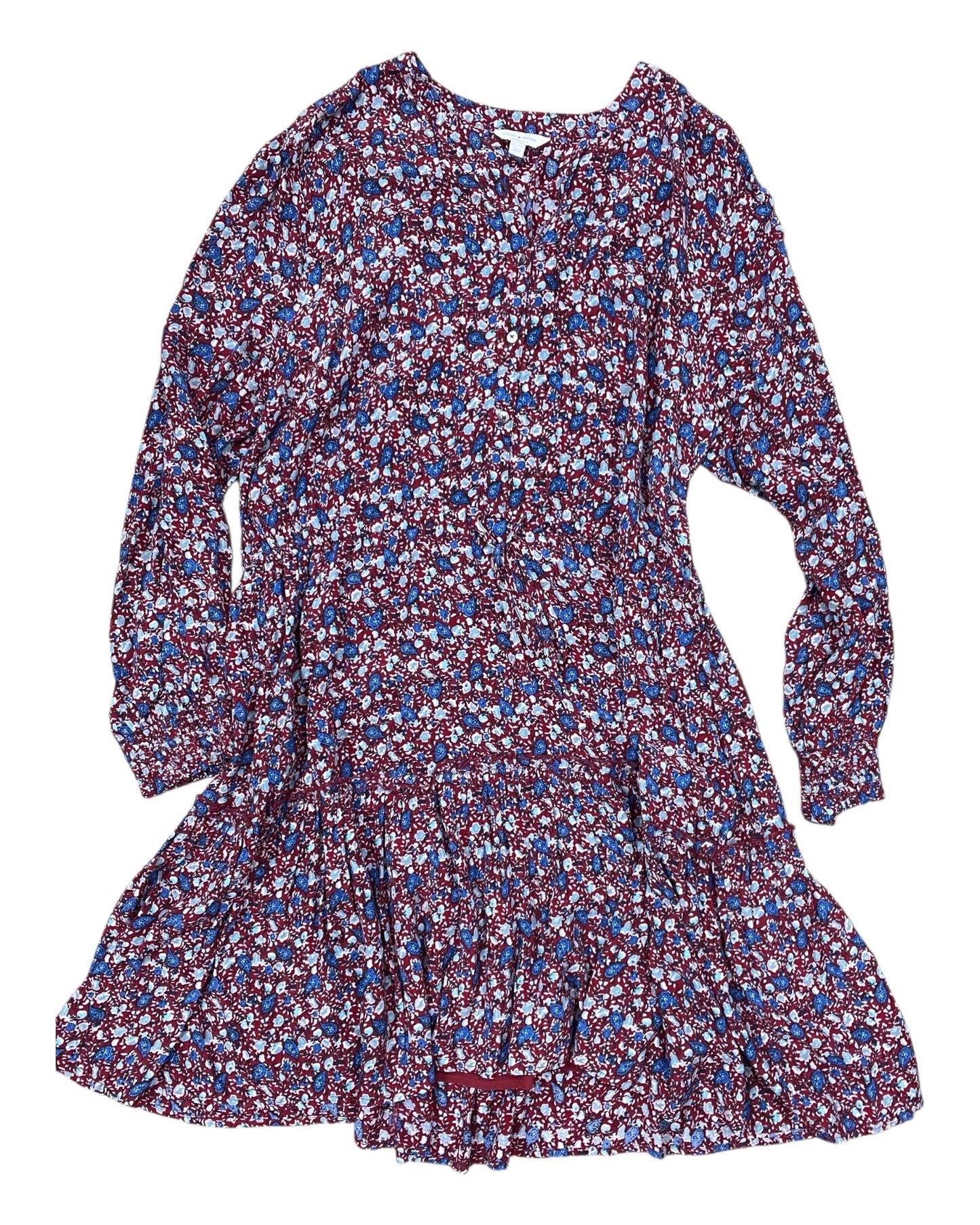 Dress Casual Short By Lucky Brand In Black & Red, Size:Xl
