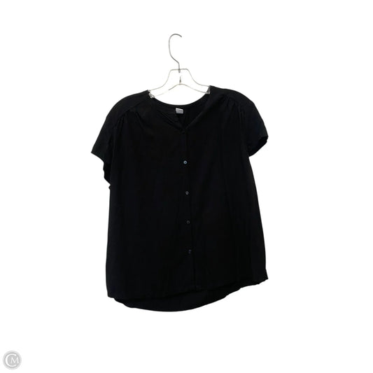 Top Short Sleeve By Old Navy In Black, Size: S