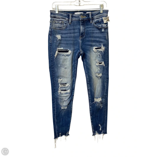 Jeans Skinny By Kancan In Blue Denim, Size: 26