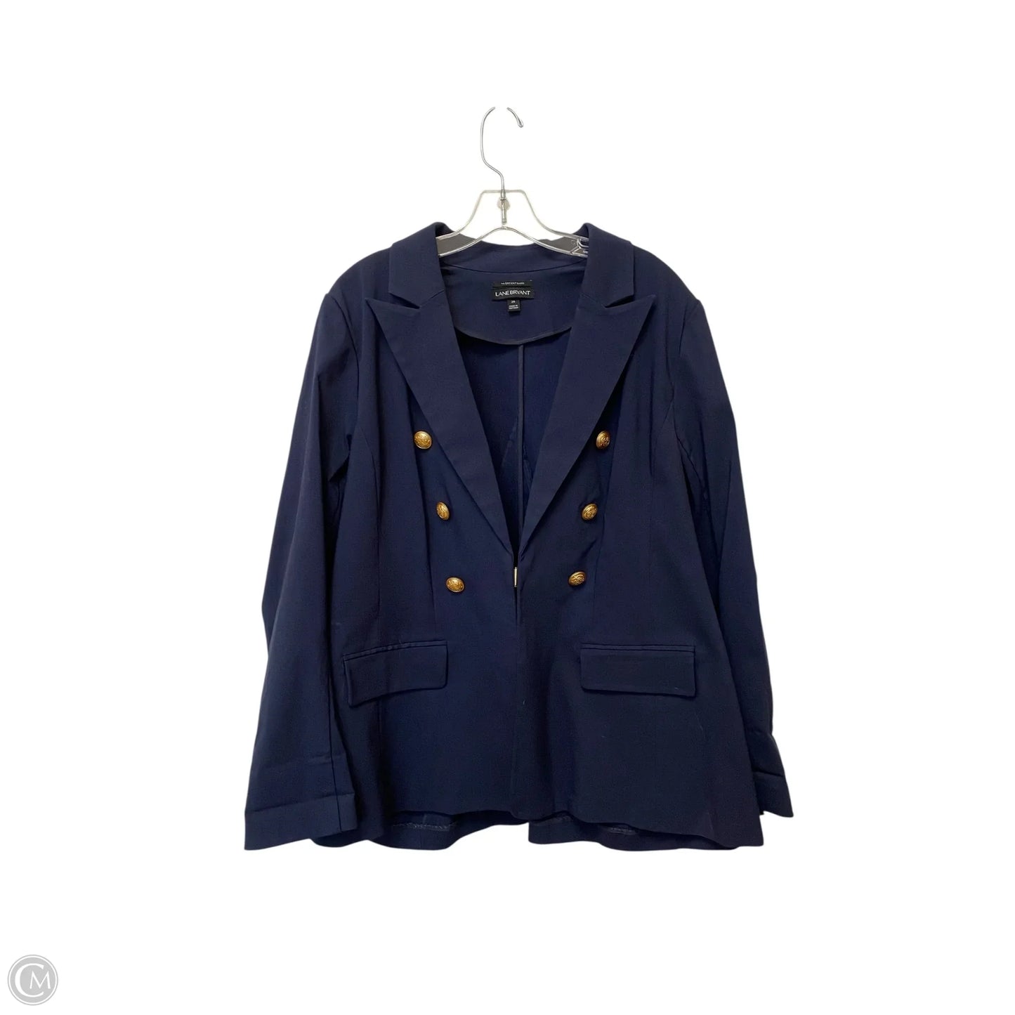 Blazer By Lane Bryant In Navy, Size: 20