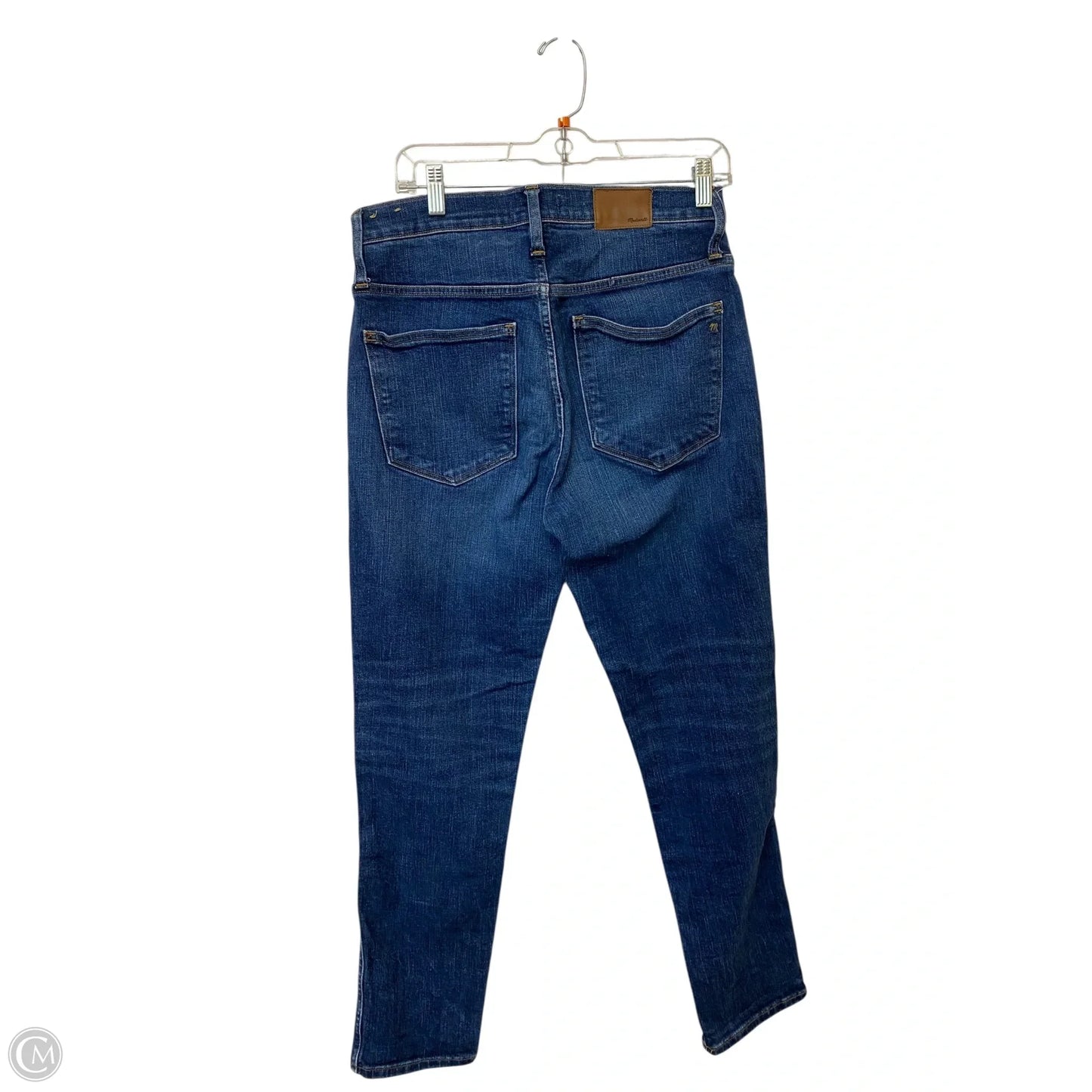 Jeans Straight By Madewell In Blue Denim, Size: L