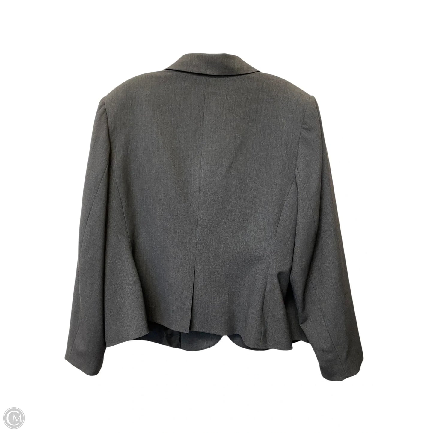 Blazer By Calvin Klein In Grey, Size: Xl