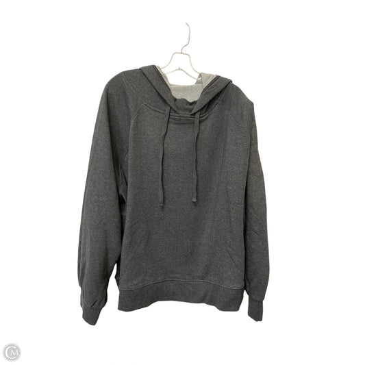 Sweatshirt Hoodie By Anthropologie In Grey, Size: 3x