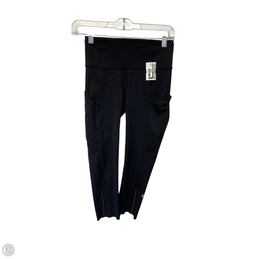 Athletic Leggings By Lululemon In Black, Size: 4