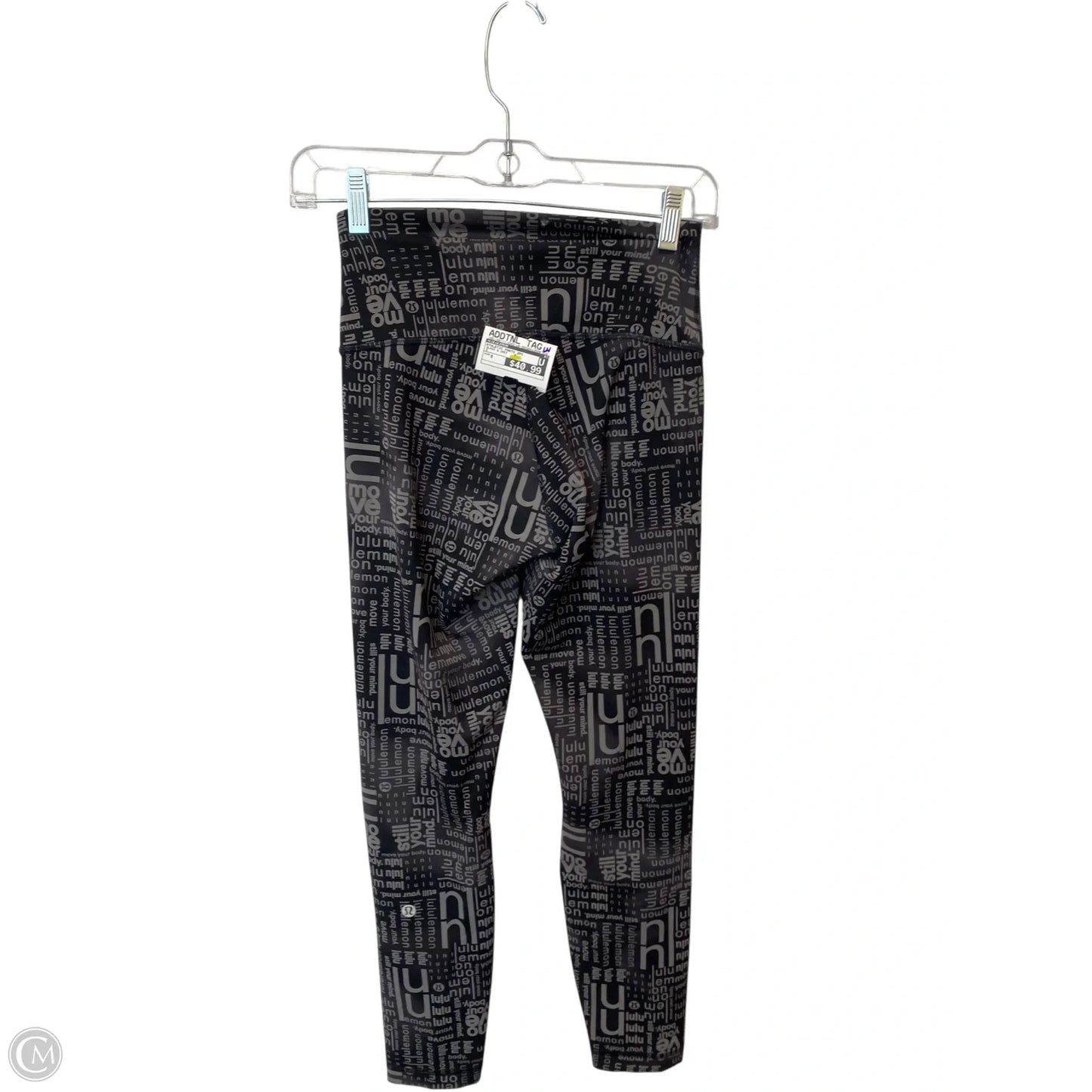 Athletic Top Long Sleeve Crewneck By Lululemon In Purple, Size: 8