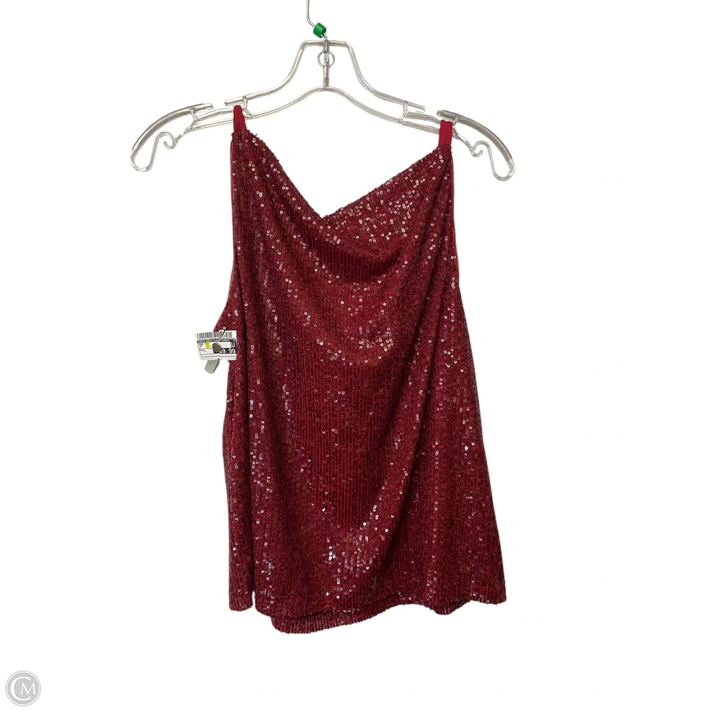Tank Top By White House Black Market In Red, Size: L