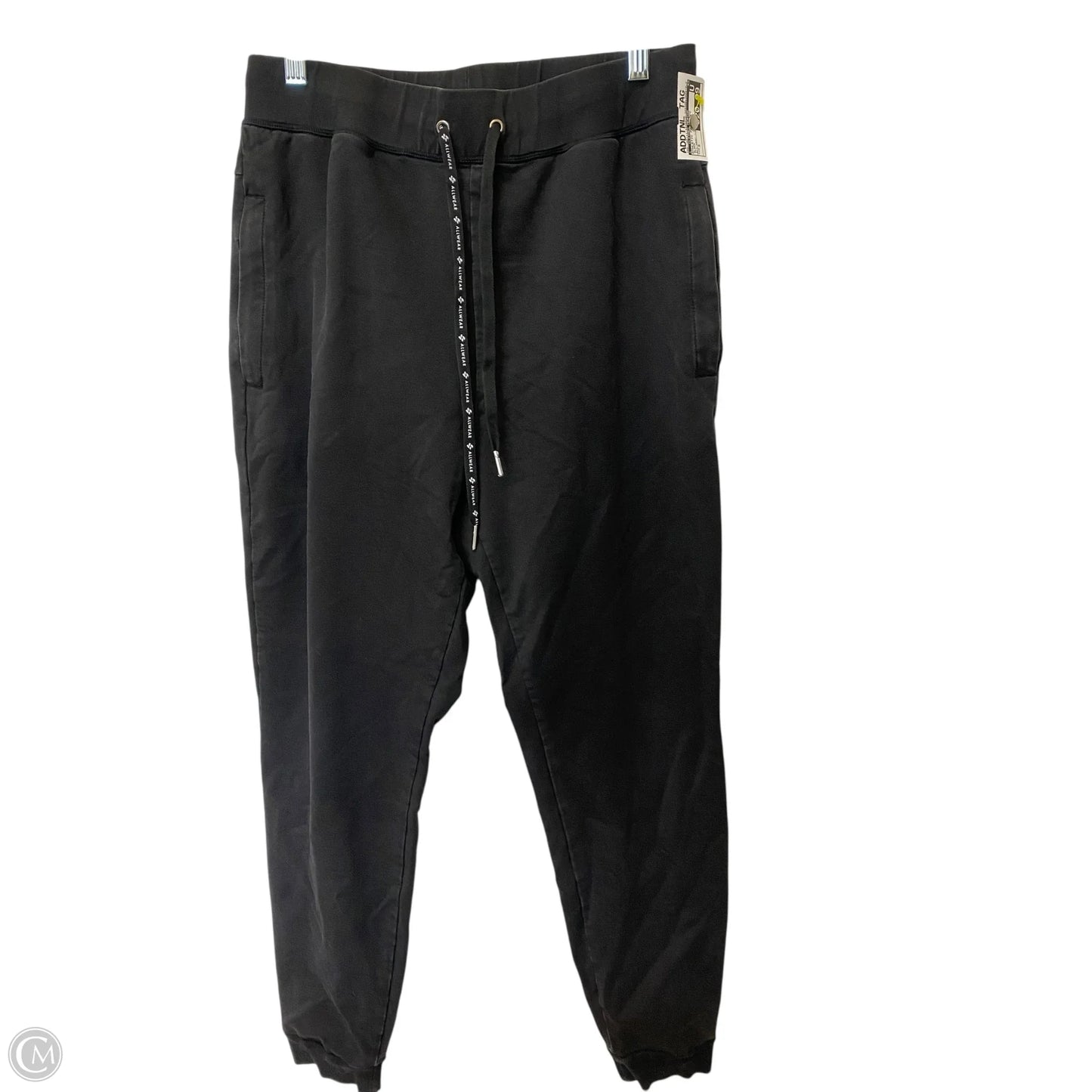 Athletic Pants 2pc By Clothes Mentor In Black, Size: S