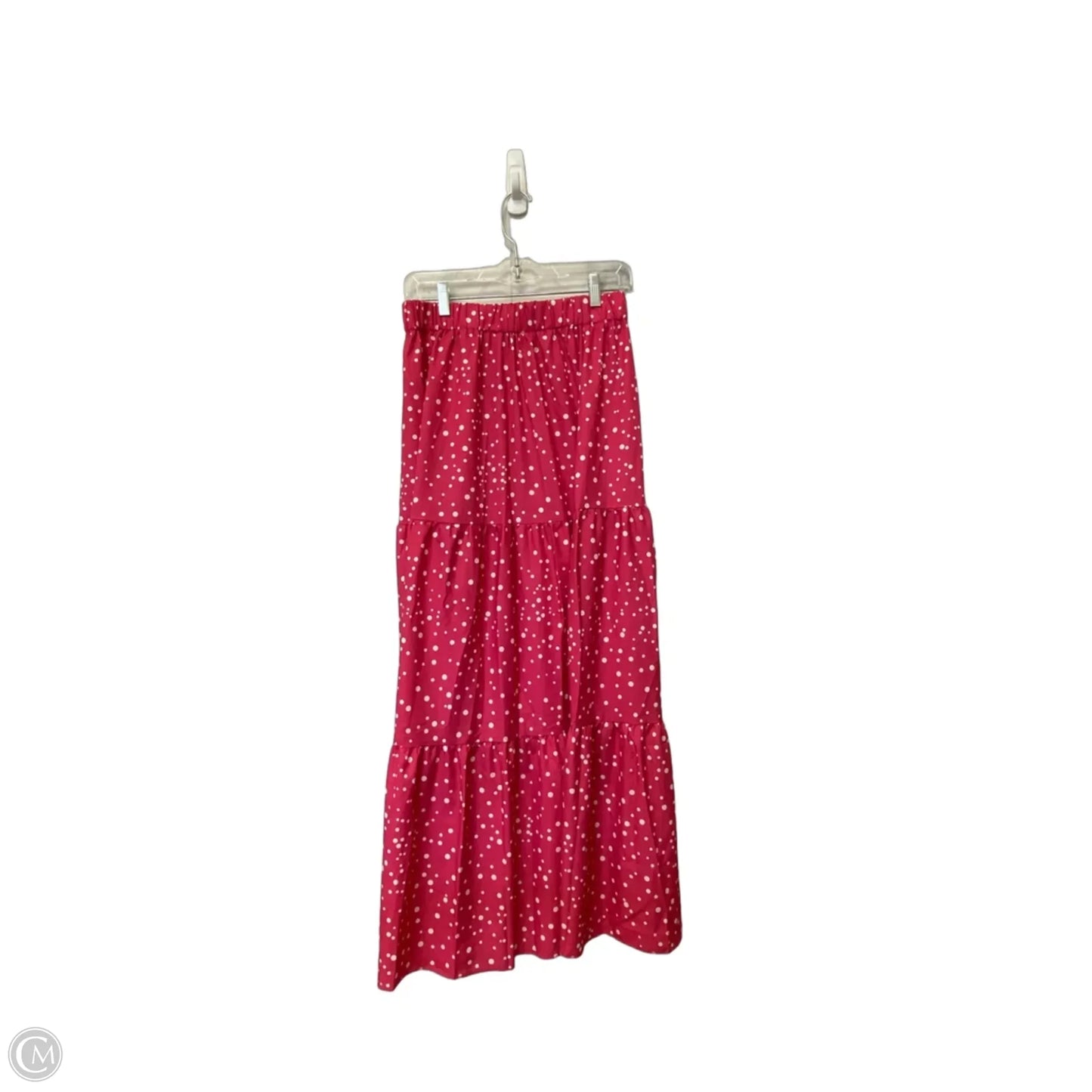 Skirt Maxi By Shein In Polkadot Pattern, Size: L