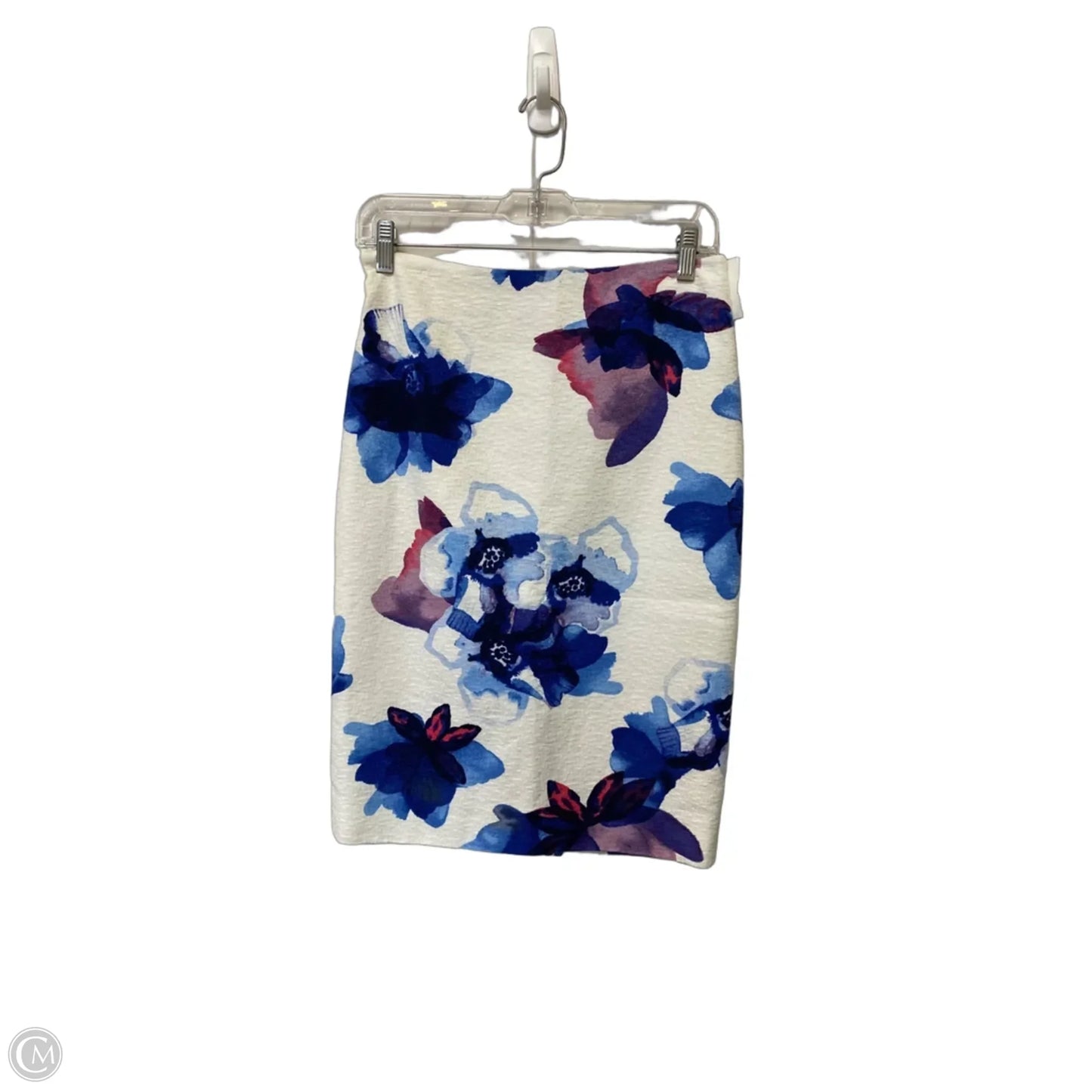 Skirt Midi By Banana Republic In Floral Print, Size: 0