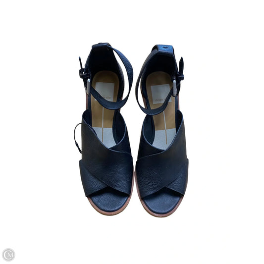 Shoes Heels Wedge By Dolce Vita In Black, Size: 6.5