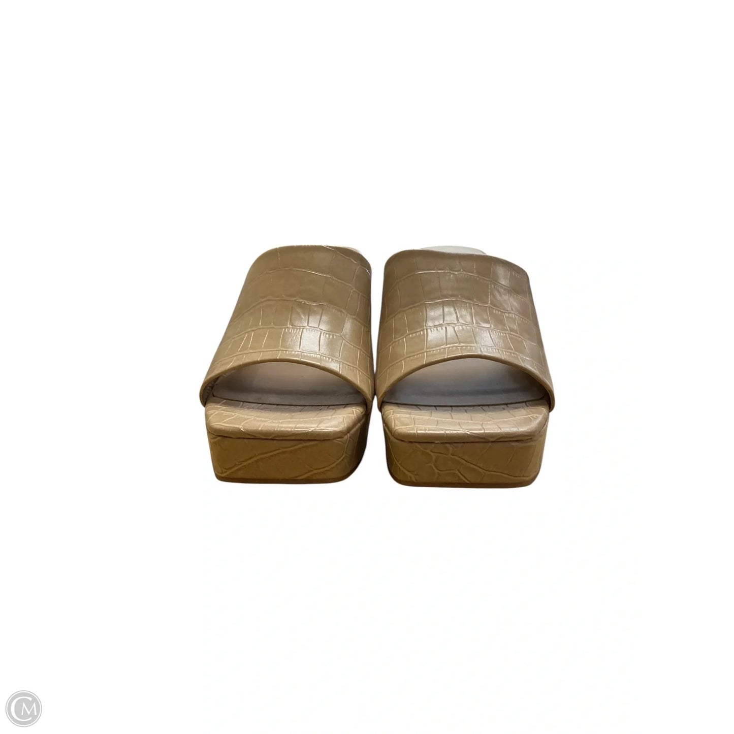 Sandals Heels Block By Dolce Vita In Cream, Size: 10