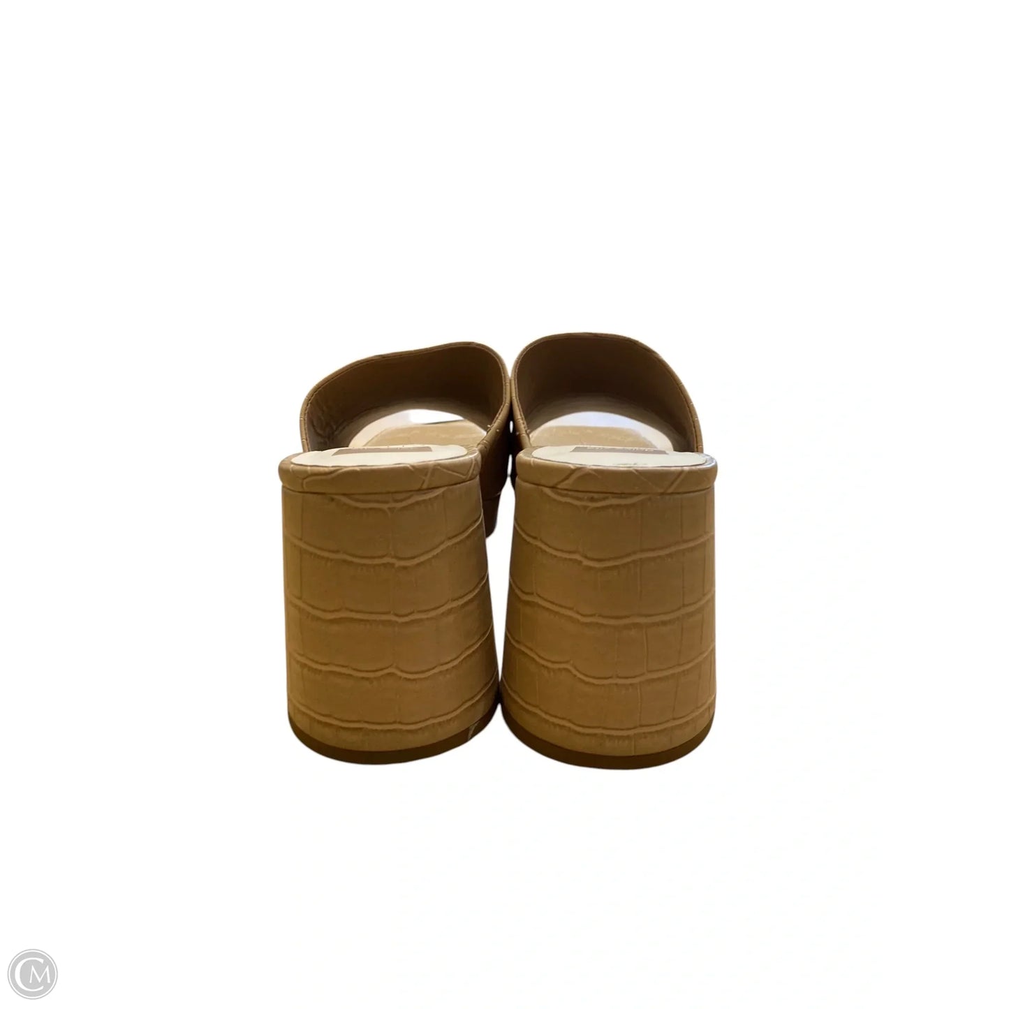 Sandals Heels Block By Dolce Vita In Cream, Size: 10