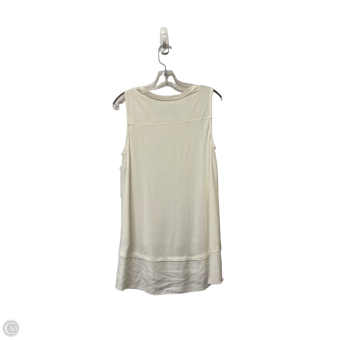 Top Sleeveless By Soft Surroundings In White, Size: M