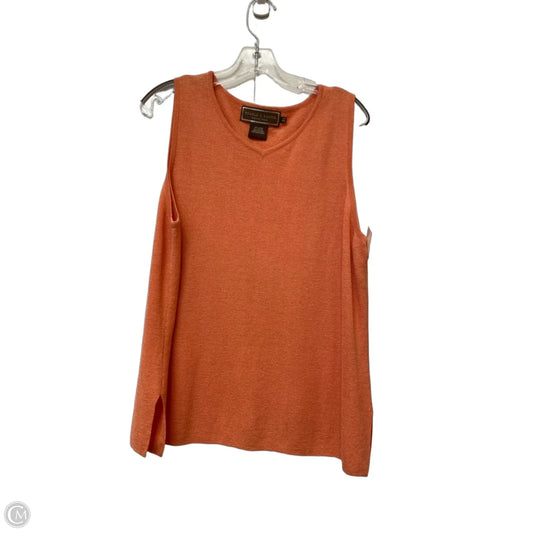 Top Sleeveless By Double D Ranch In Orange, Size: Xl