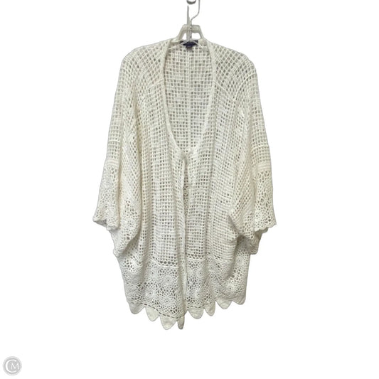Shawl By Romans In Cream, Size: 4x