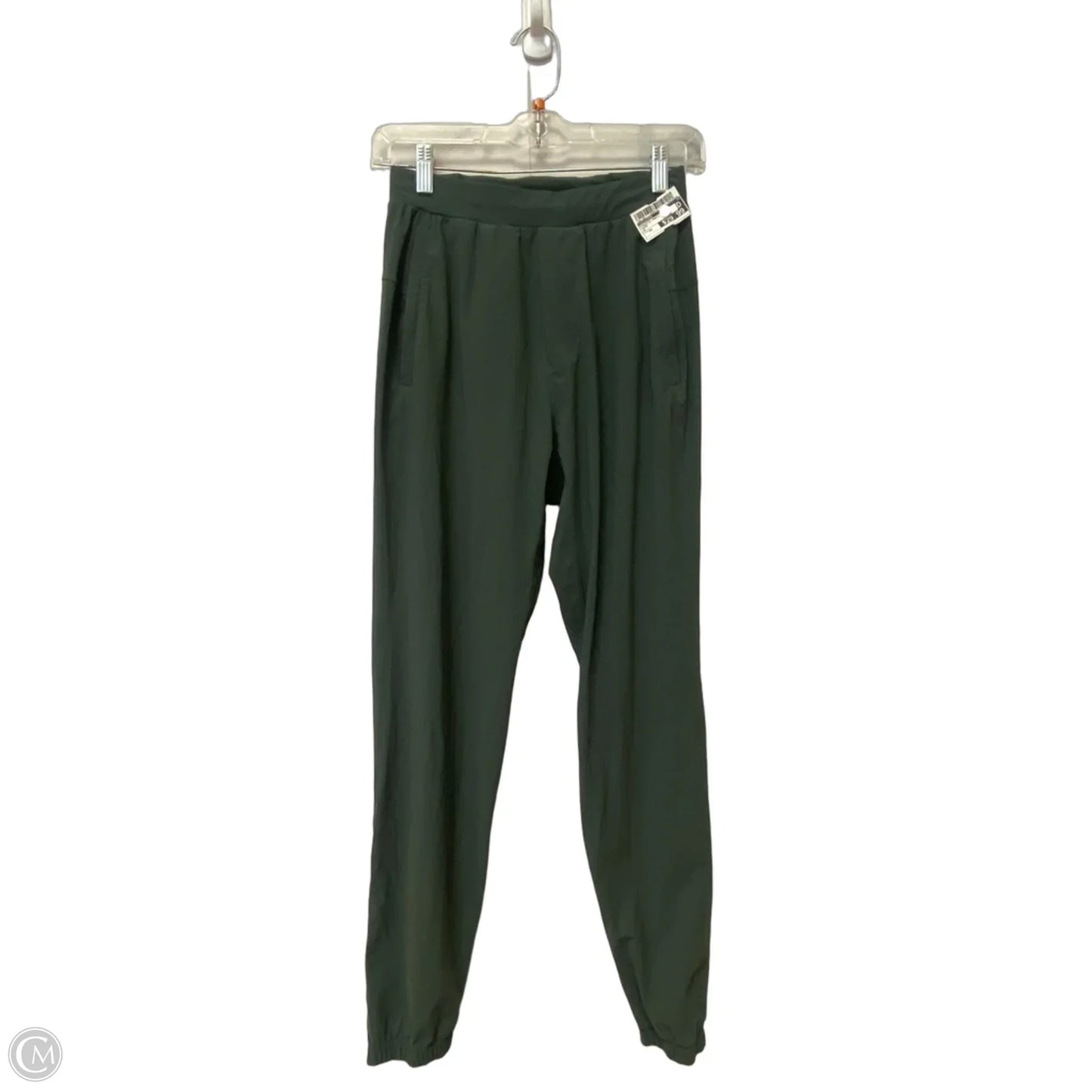 Athletic Pants By Lululemon In Green, Size: Xs
