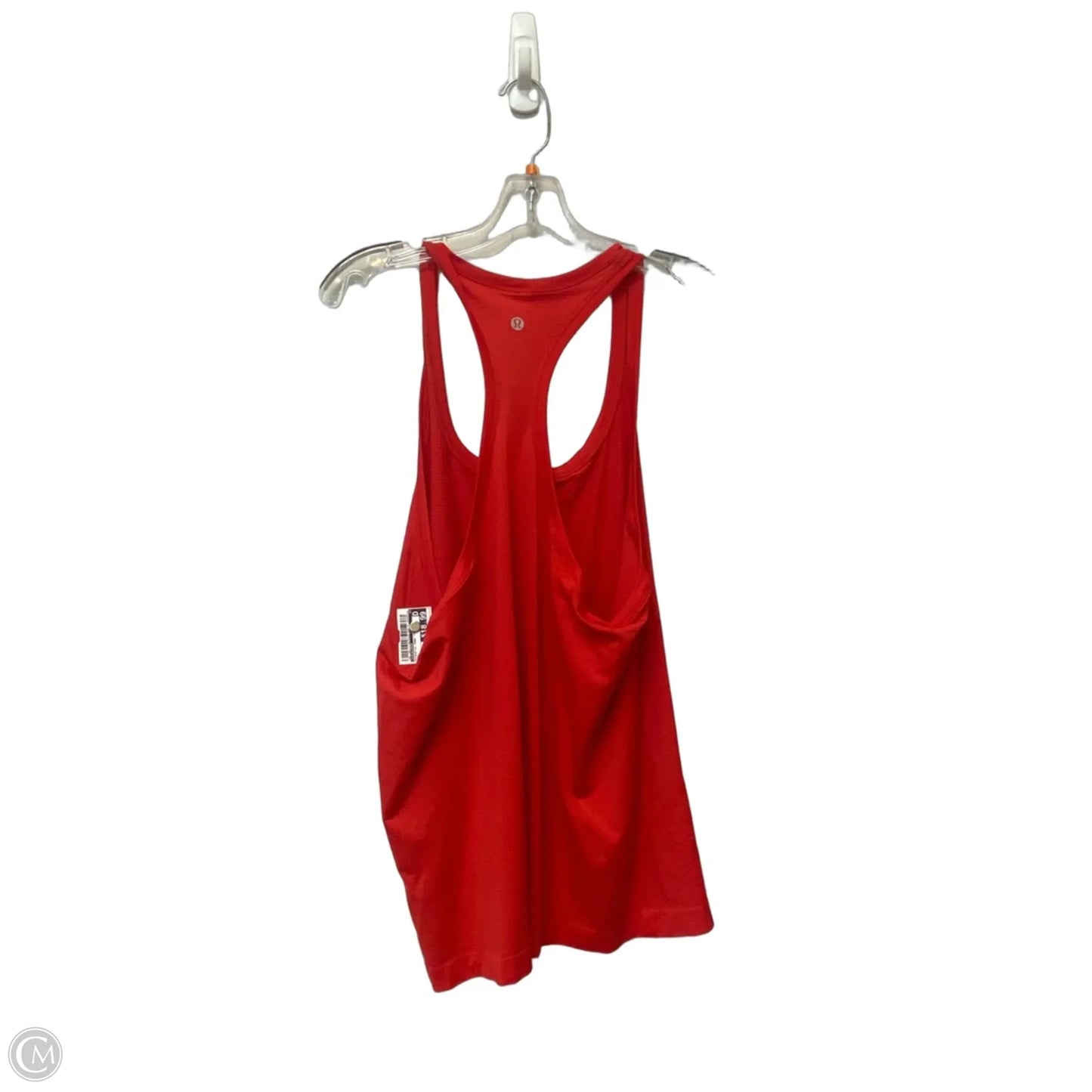 Athletic Tank Top By Lululemon In Red, Size: 14