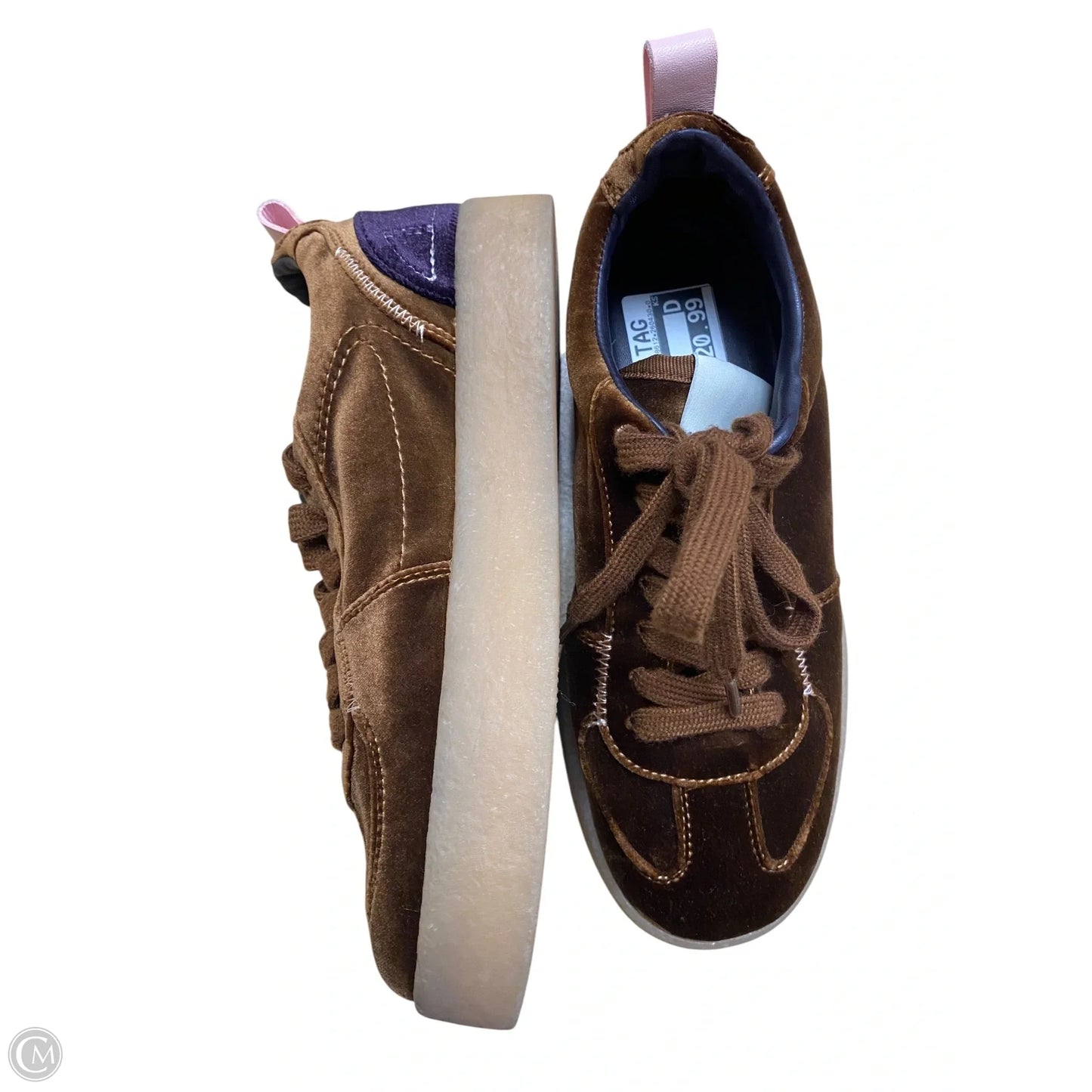 Shoes Sneakers By Steve Madden In Brown, Size: 6.5