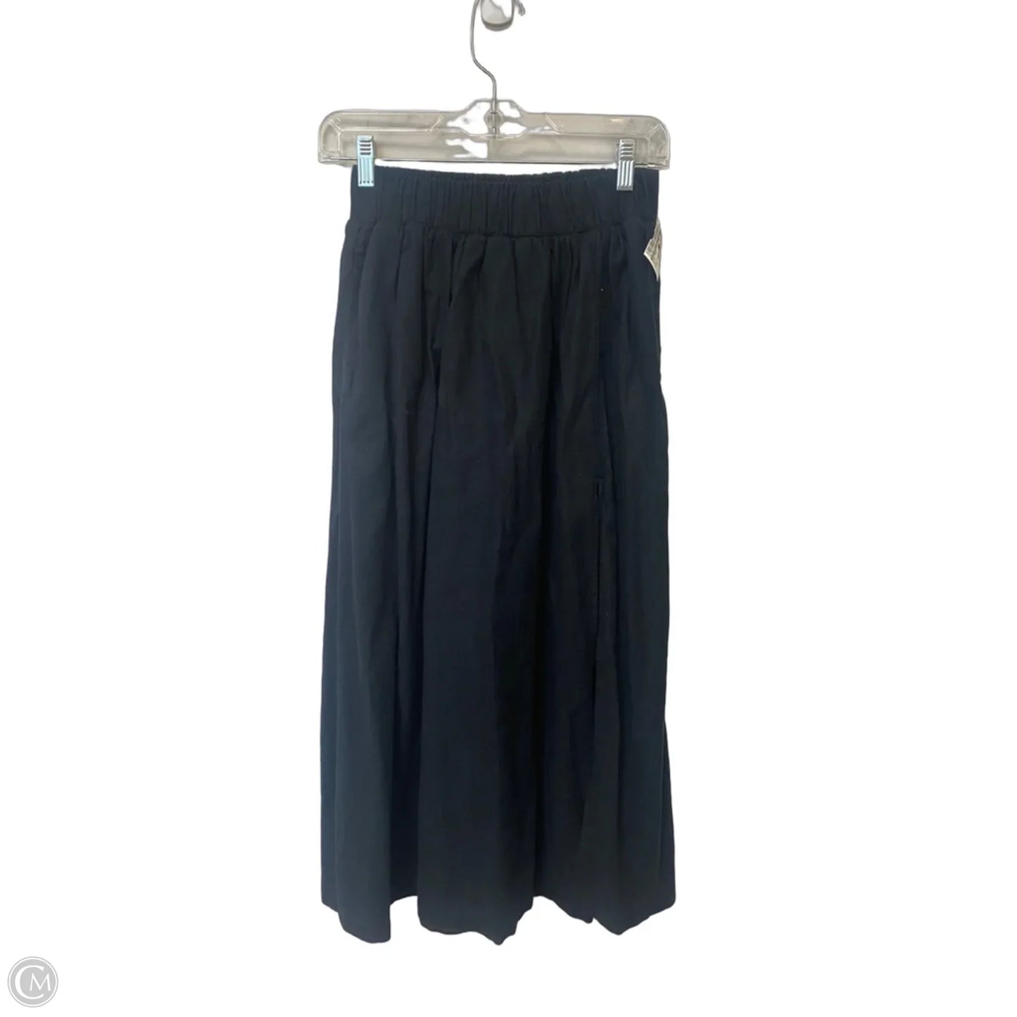 Skirt Maxi By Abercrombie And Fitch In Black, Size: Xs