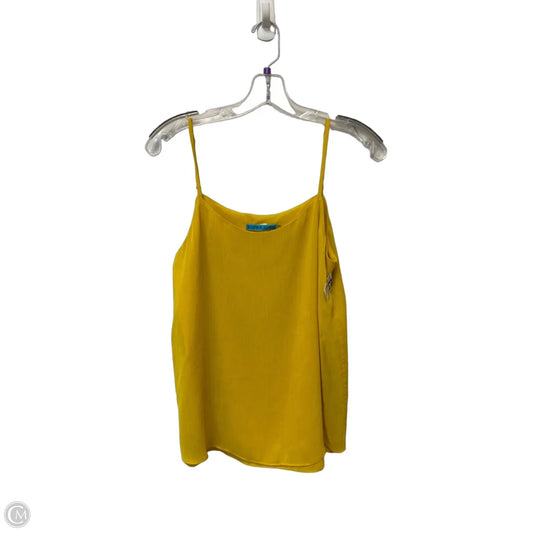 Top Sleeveless Designer By Alice + Olivia In Yellow, Size: S