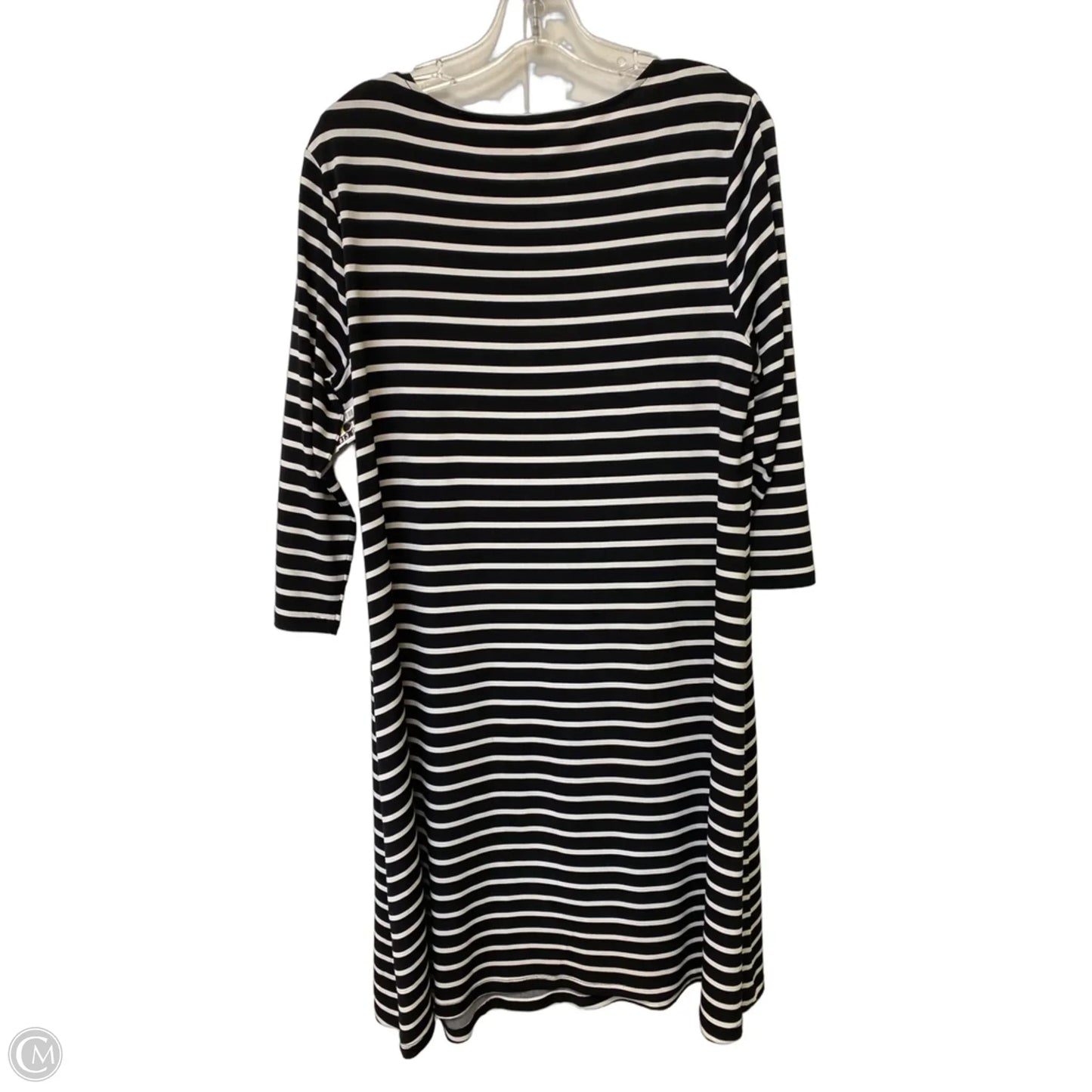 Dress Casual Short By Chicos In Striped Pattern, Size: L