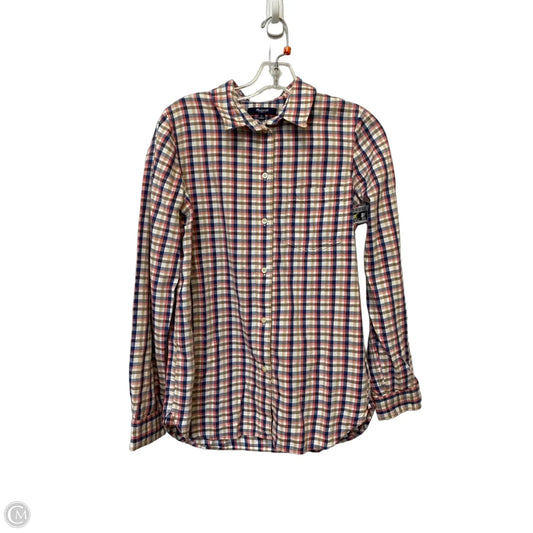Top Long Sleeve By Madewell In Multi-colored, Size: S