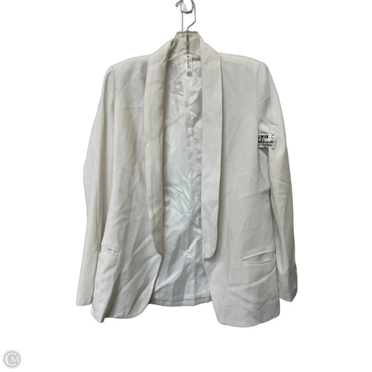 Blazer By Clothes Mentor In White, Size: Xs