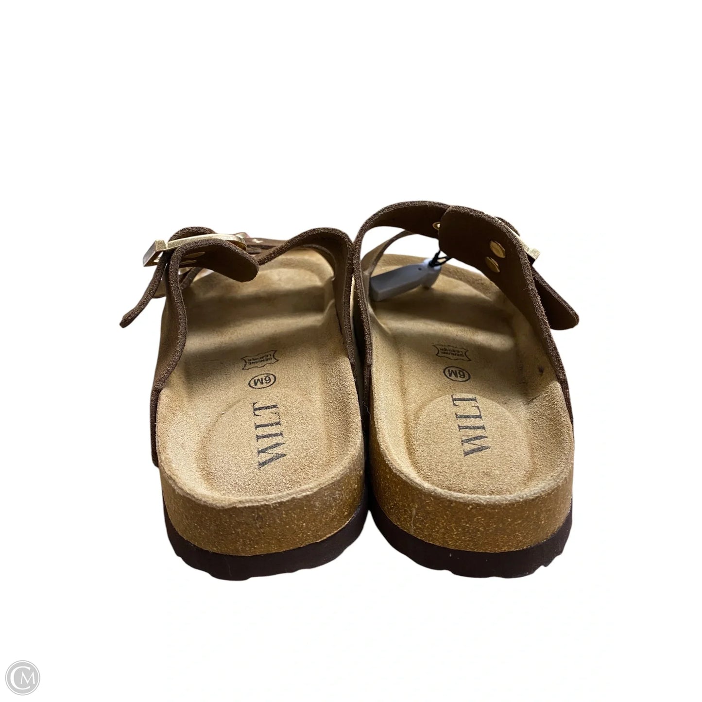 Sandals Flats By Wilt In Brown, Size: 6