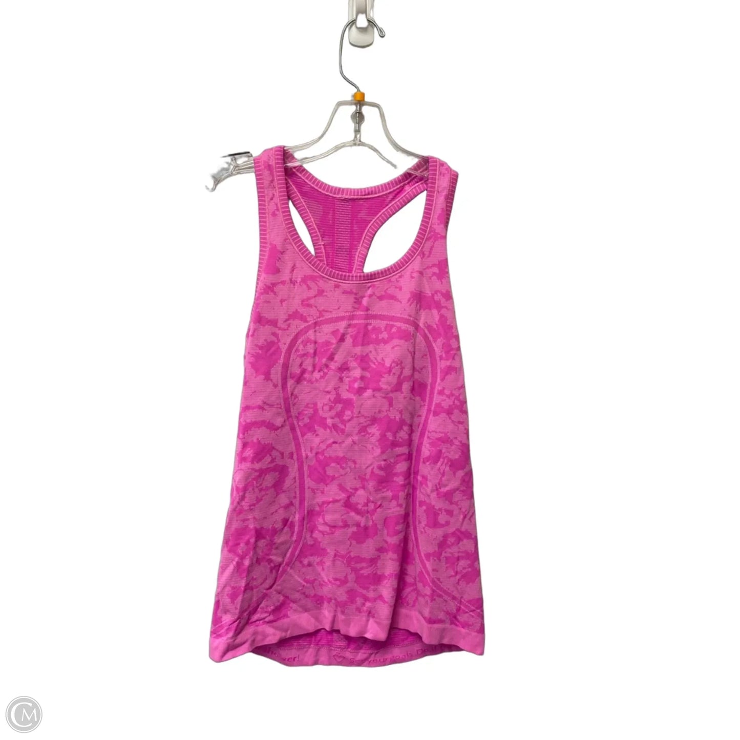Athletic Tank Top By Lululemon In Pink, Size: 6