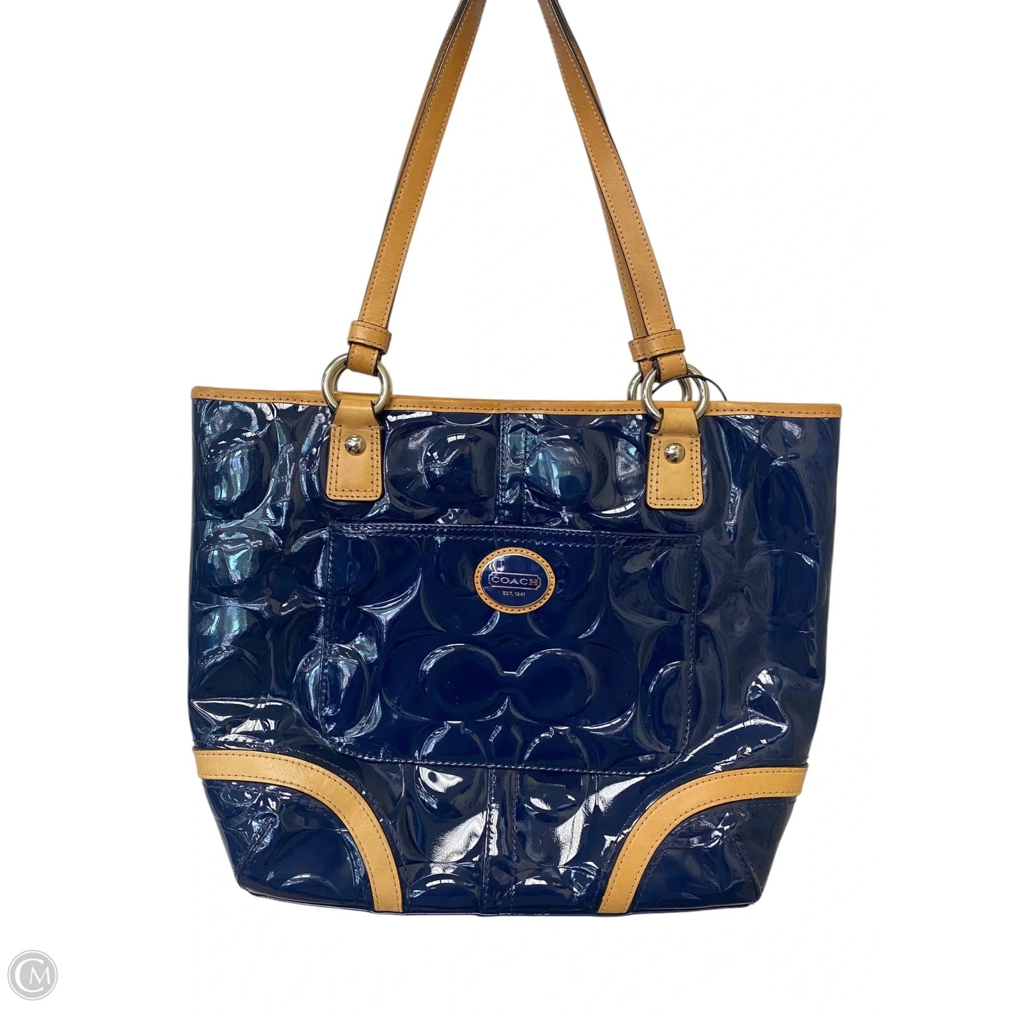 Handbag Designer By Coach, Size: Medium
