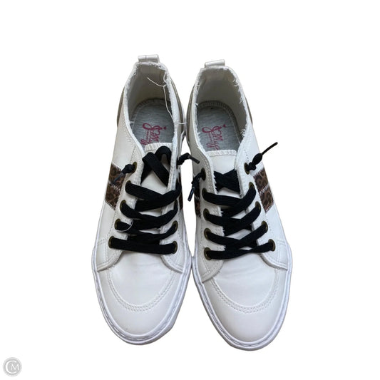 Shoes Sneakers By Jelly Pop In White, Size: 9.5
