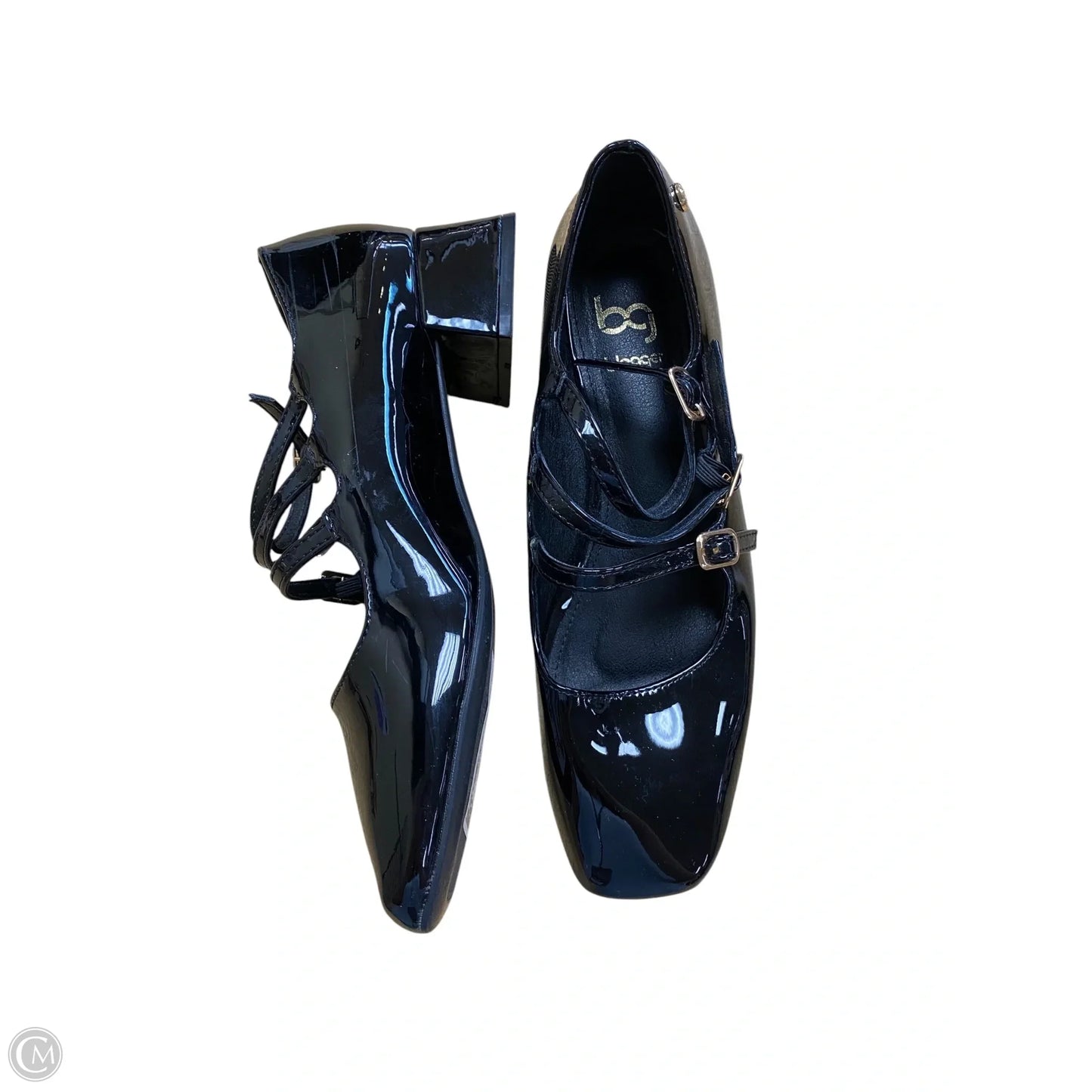 Shoes Heels Block By Clothes Mentor In Black, Size: 8.5