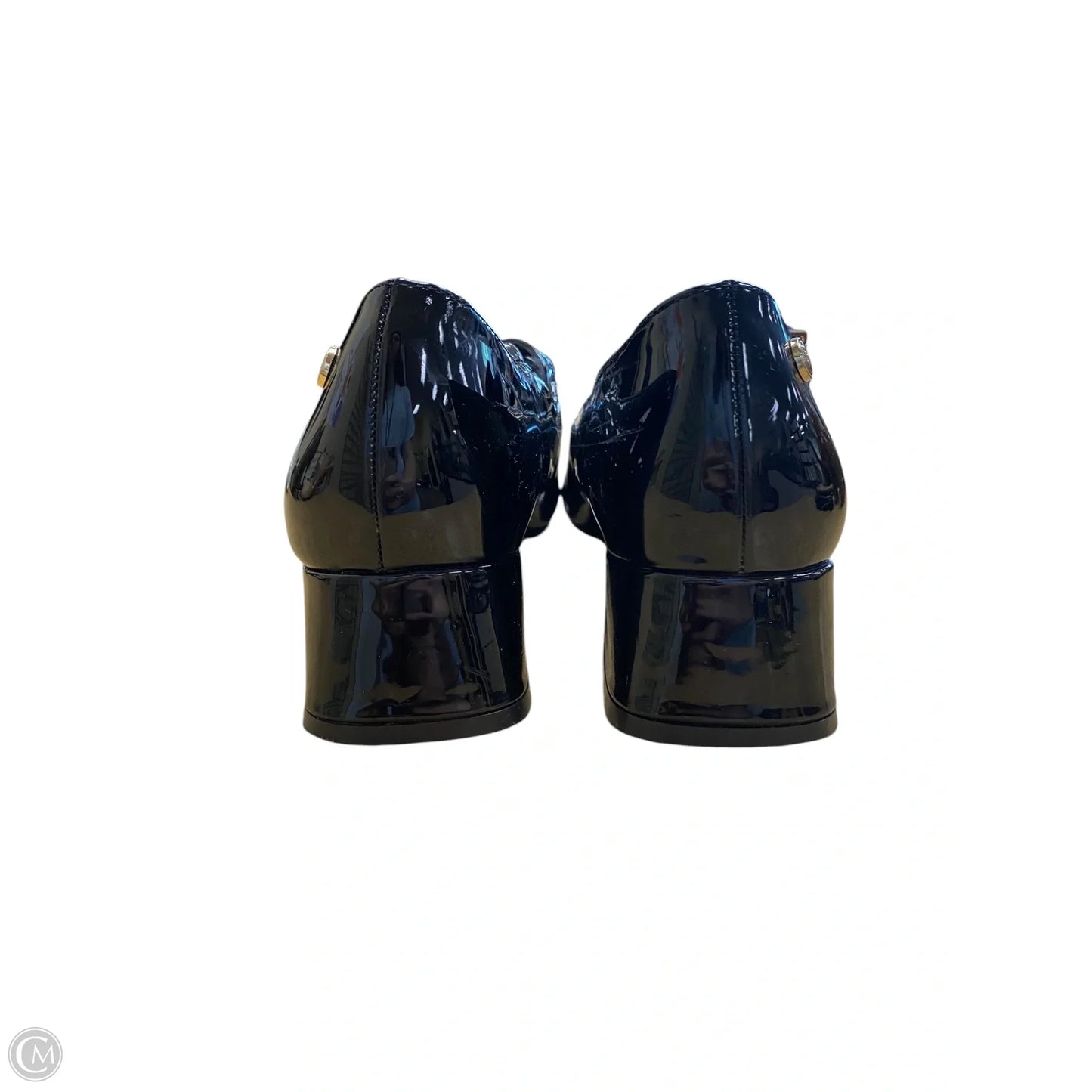 Shoes Heels Block By Clothes Mentor In Black, Size: 8.5