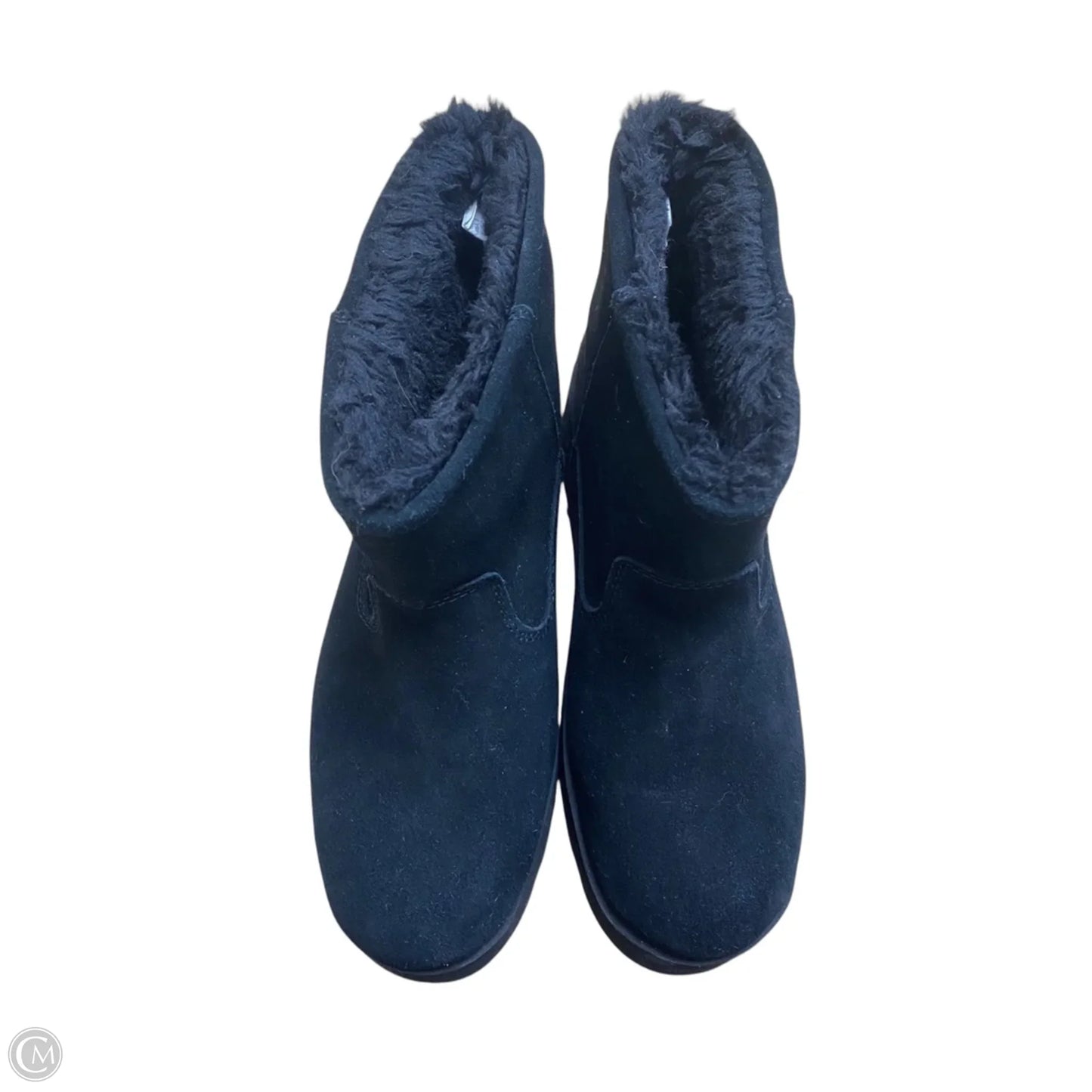 Boots Ankle Flats By Time And Tru In Black, Size: 8