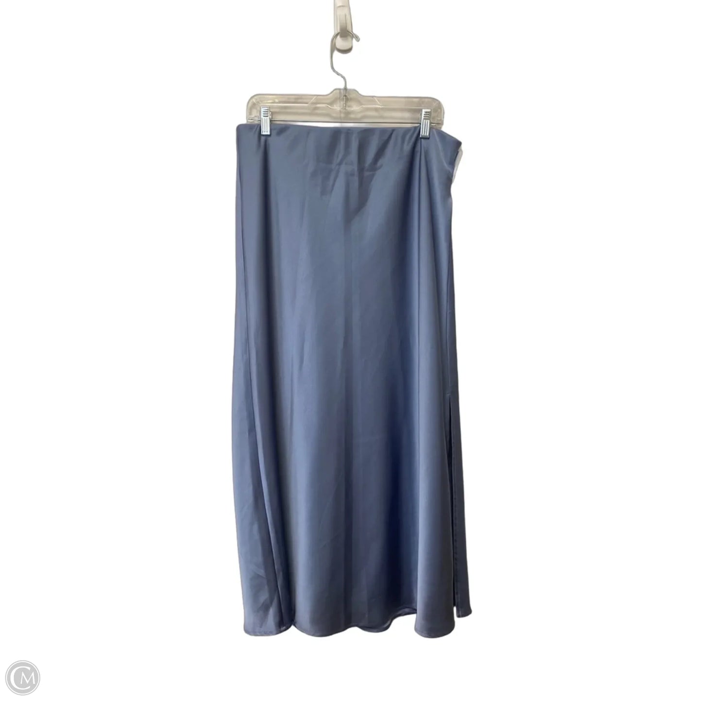 Skirt Maxi By Clothes Mentor In Blue, Size: Xl